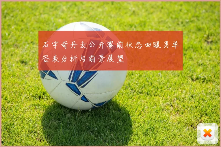 石宇奇丹麦公开赛前状态回暖男单签表分析与前景展望